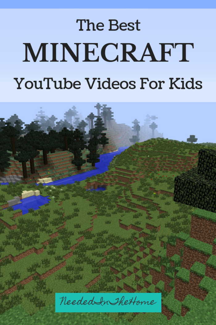 The Best Minecraft YouTube Videos for Kids screenshot of a world in minecraft neededinthehome