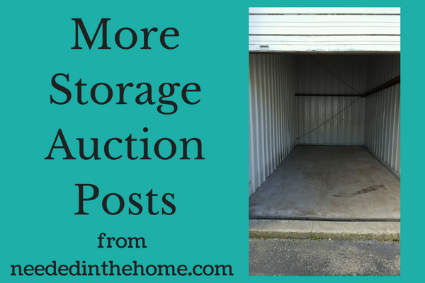 empty storage unit More Storage Auction Posts from neededinthehome.com