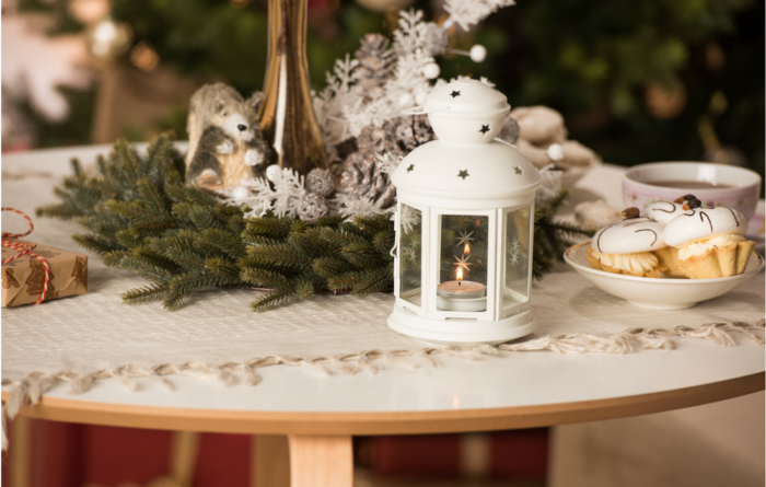 table decorations holiday centerpiece candle Host The Perfect Winter Soiree