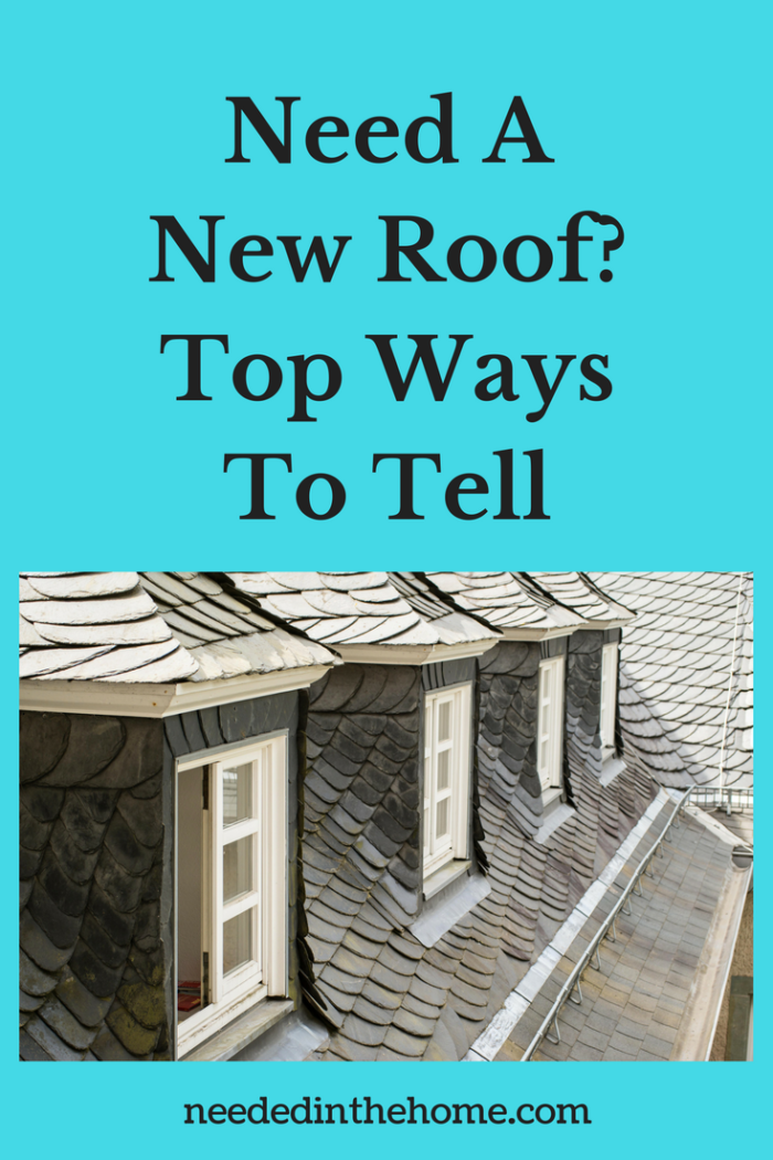 example of a roof that needs repair Top Ways to Tell if Your Home needs a New Roof from NeededInTheHome