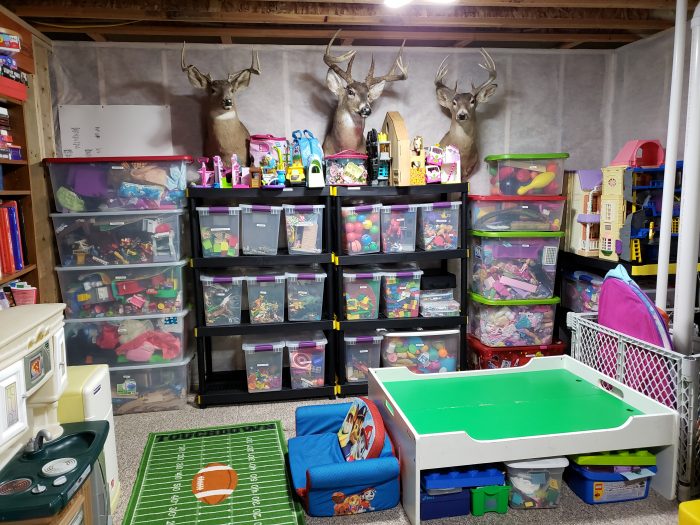 Packing Tips For Moving toy room toy boxes train table play room