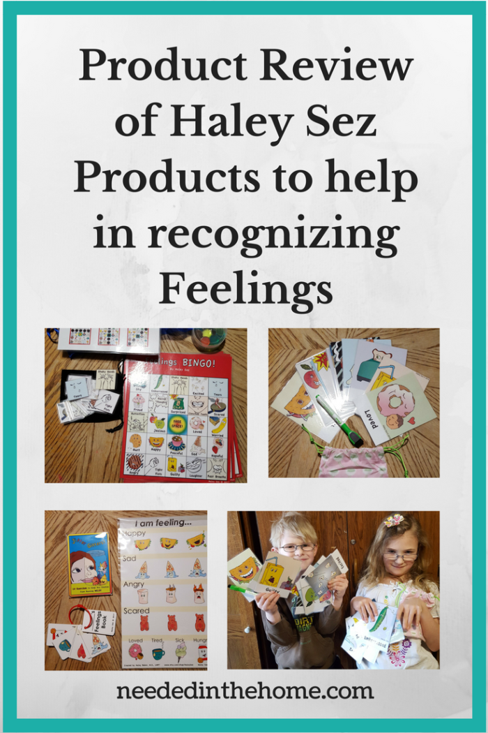Haley Sez Feelings Bingo game Dry Erase Feelings Flash Cards Kit My First Feelings Kit boy and girl with feelings flashcards product review