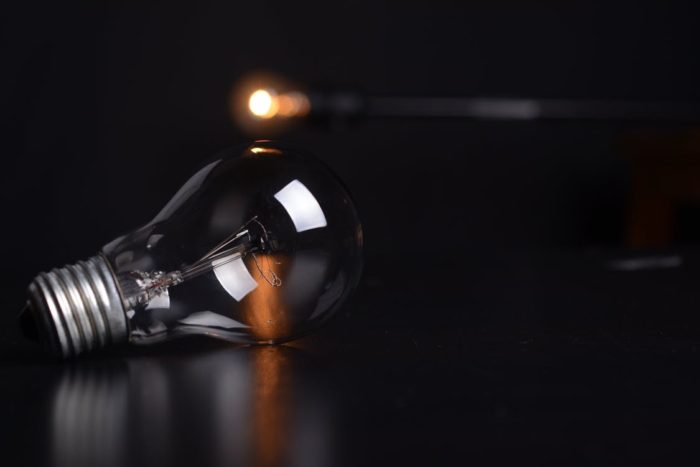 burned out light bulb in the dark how to prepare for a power outage