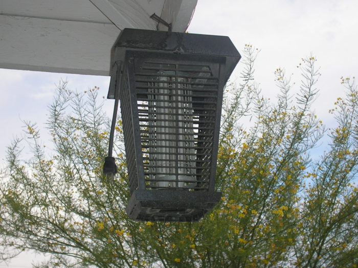 Make your home easier to clean hanging bug zapper 