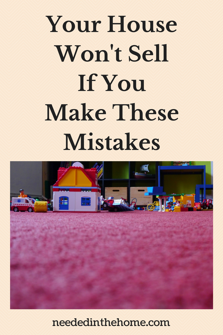 Your House Won't Sell If You Make These Mistakes toys lying on the floor neededinthehome