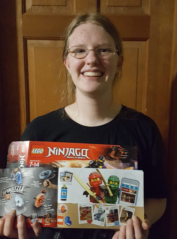 Girl gets her art featured in the Lego Manual