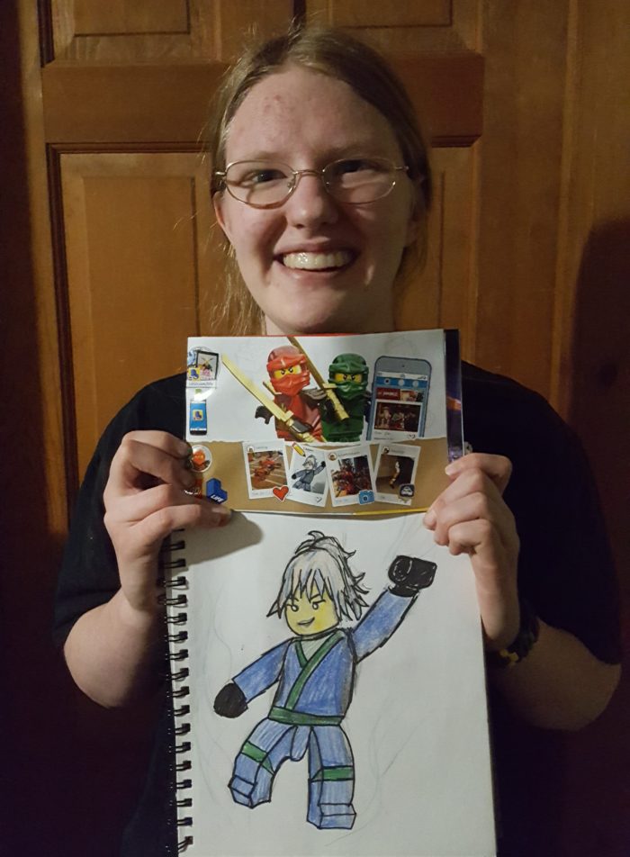 Local WIsconsin artist featured in Lego Sons of Garmadon Lego Instruction Manuals