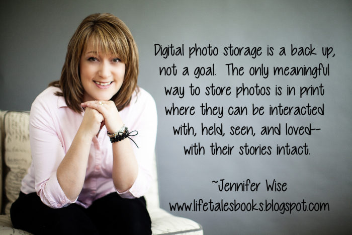 Moving with your photos - image photo Jennifer Wise digital photo storage is a back up, not a goal