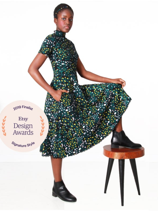 #TheEtsies 2019 Finalist Etsy Design Awards Twirl dress