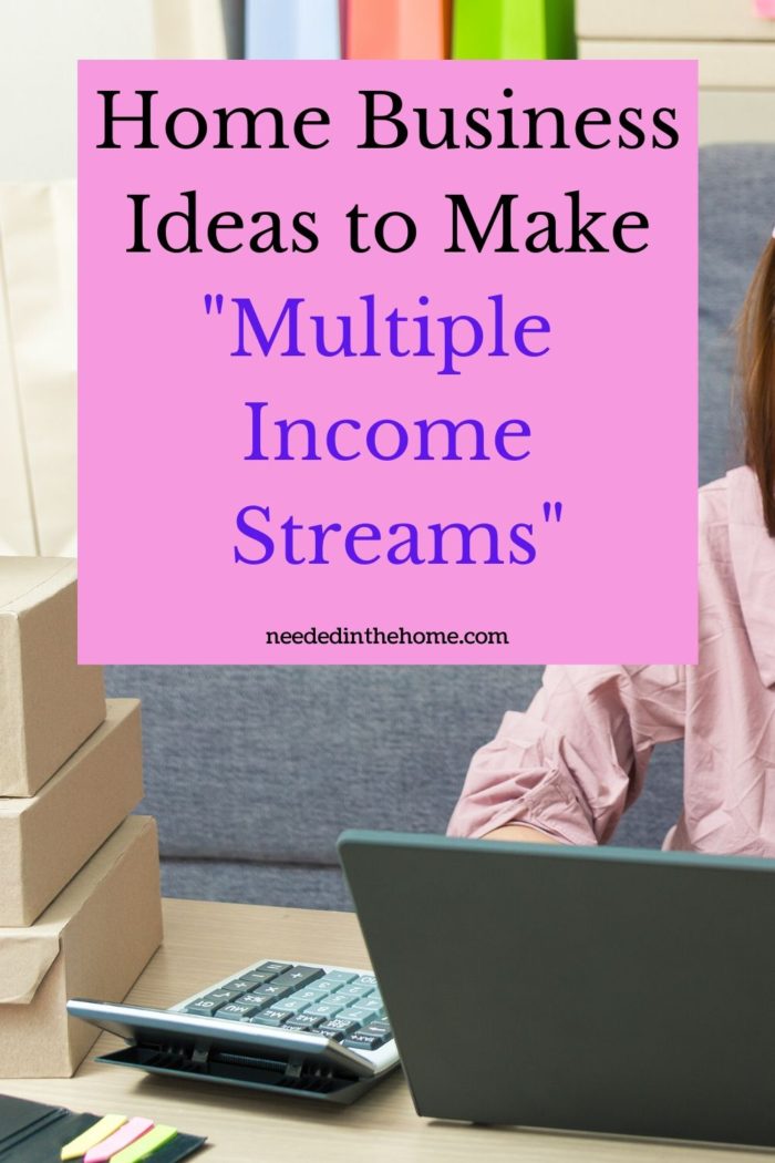 pinterest-pin-description Home Business Ideas to make "Multiple Income Streams" lady laptop packages neededinthehome