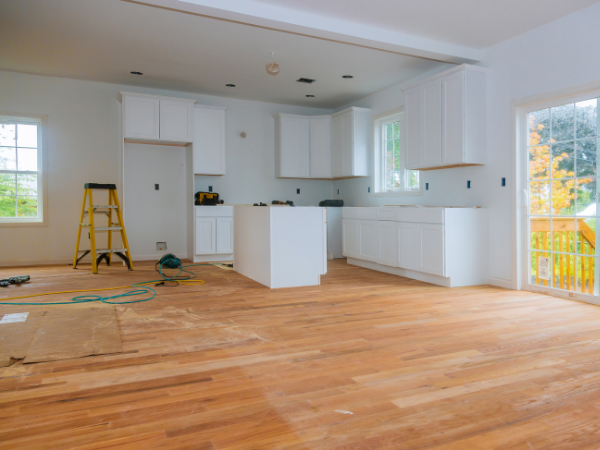 add to your home's value kitchen and dining area under remodeling work