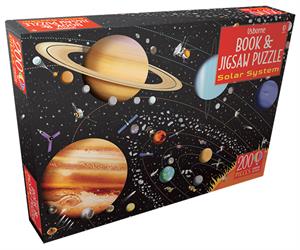 usborne solar system book and jigsaw puzzle