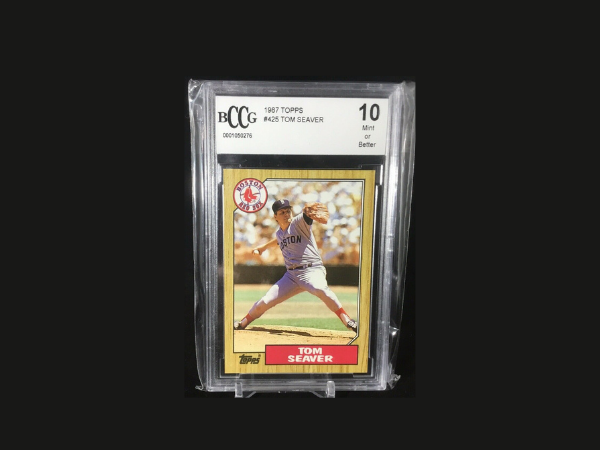 pinterest-pin-description small investments big profits later on investing in graded sports cards tom seaver baseball card graded 10 mint