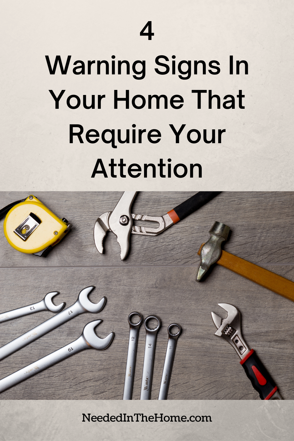 pinterest-pin-description 4 warning signs in your home that require your attention tools on floor neededinthehome