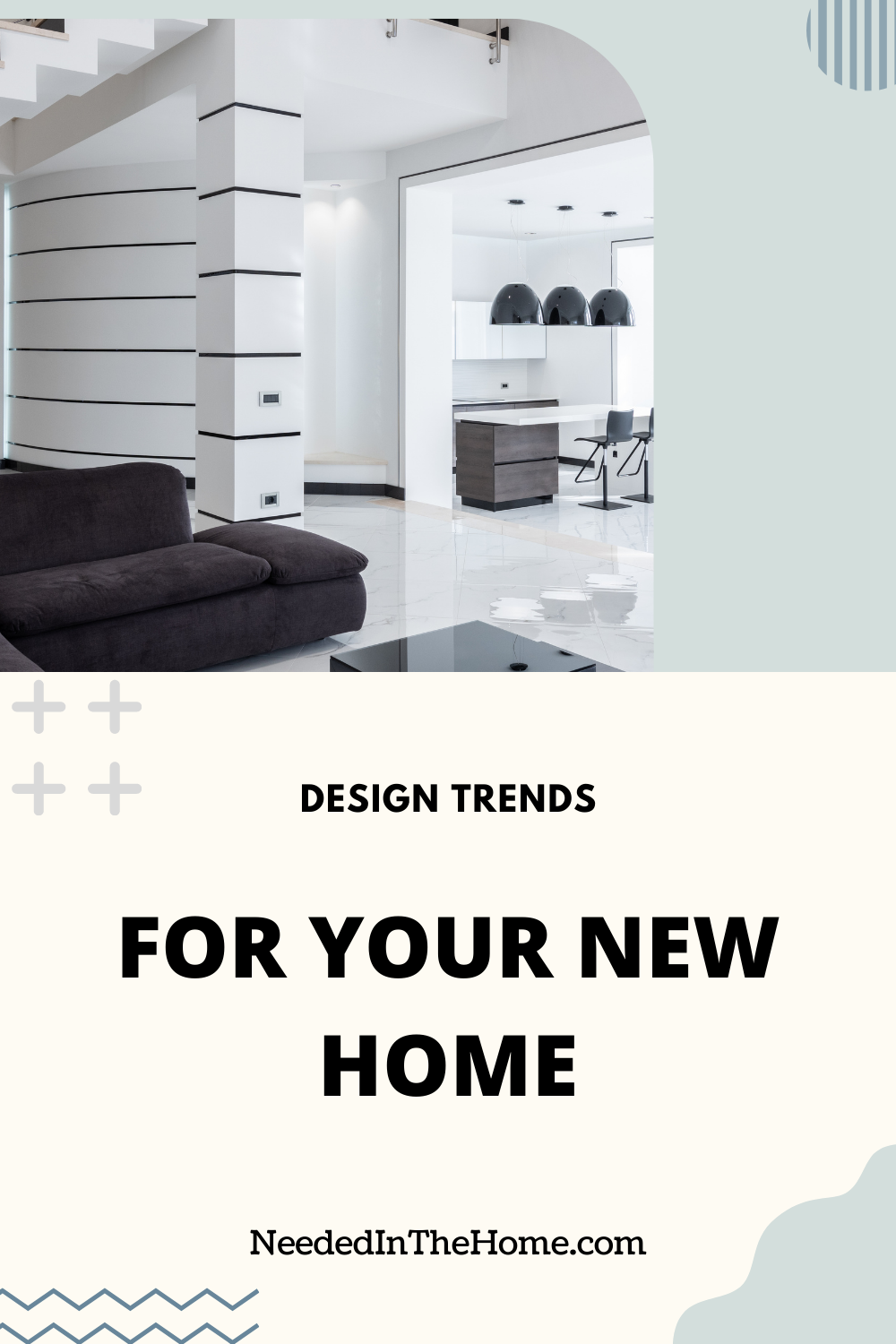 pinterest-pin-description design trends for your new home modern living room opens to kitchen dining neededinthehome