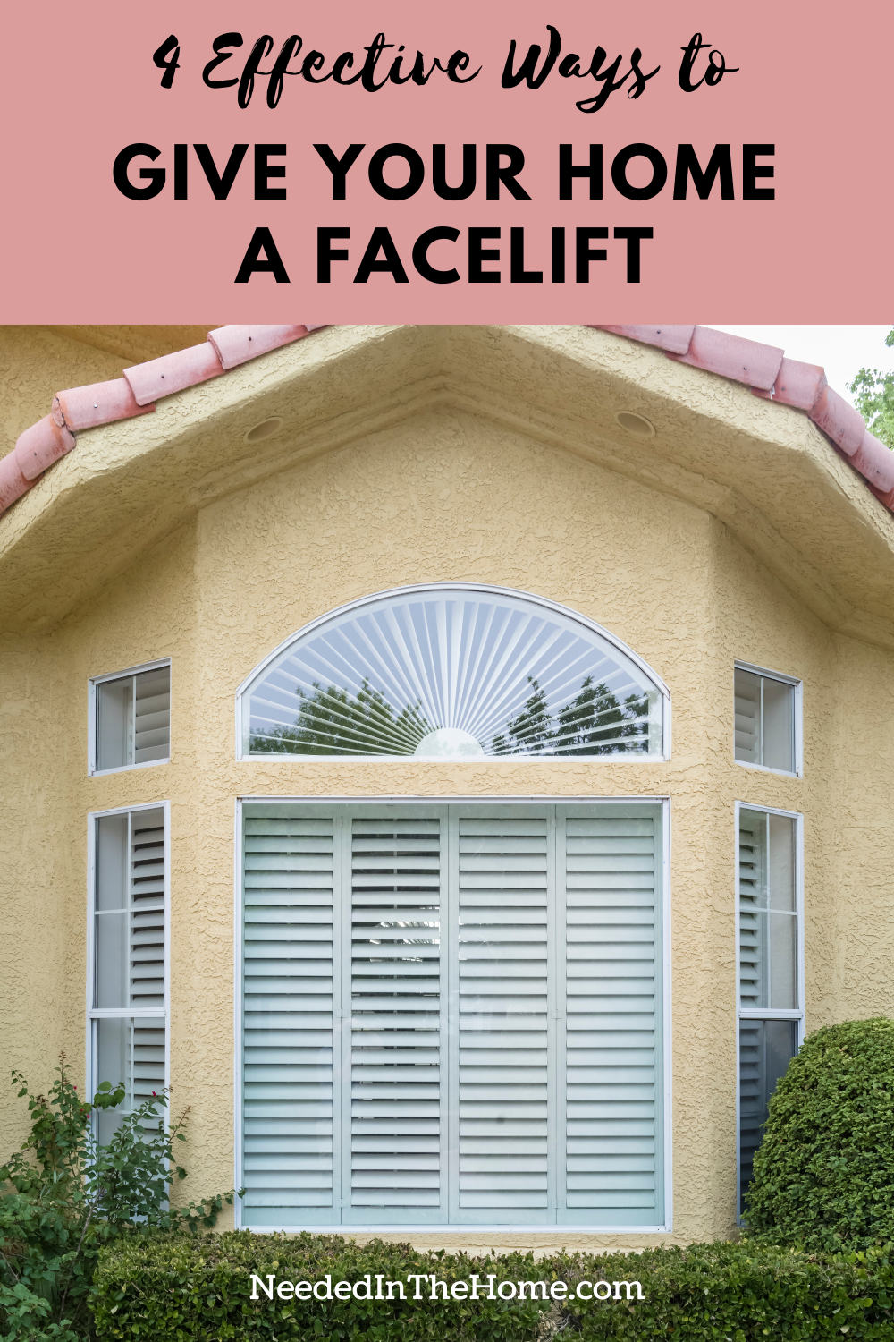 pinterest-pin-description 4 effective ways to give your home a facelift bay window with sunshine arch neededinthehome