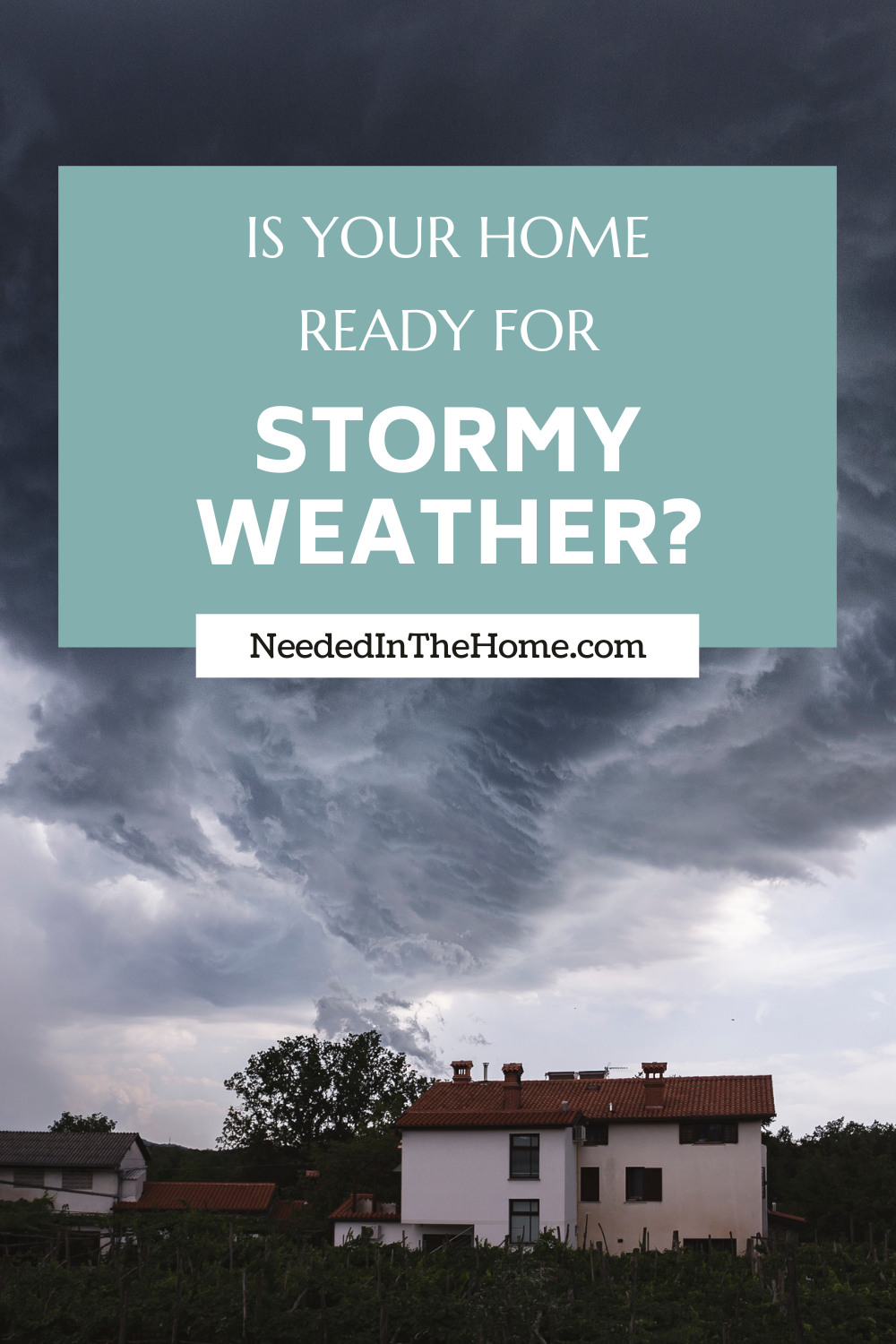 pinterest pin description is your home ready for stormy weather dark clouds looming over houses neededinthehome