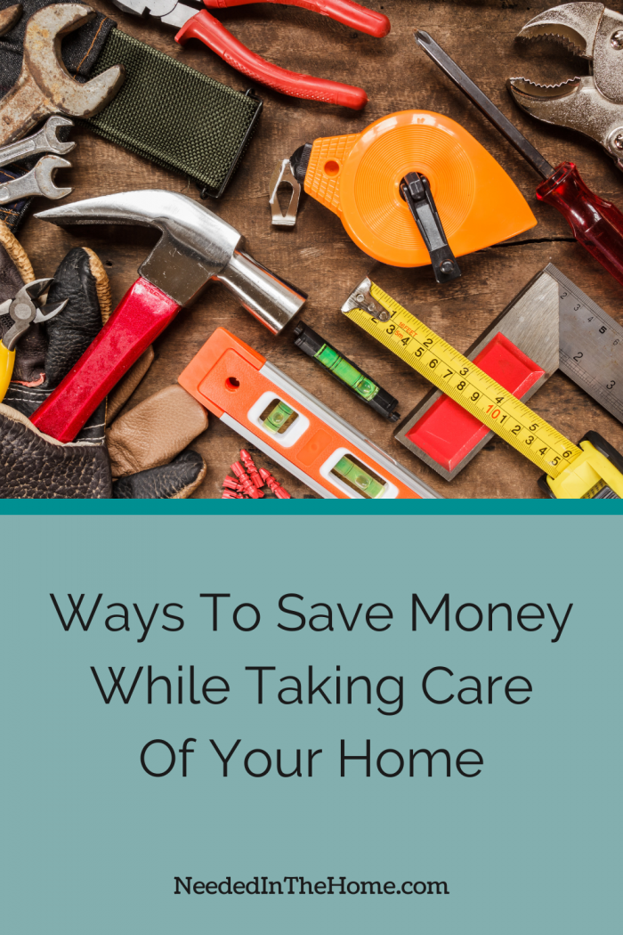 pinterest pin description ways to save money while taking care of your home tools on the floor neededinthehome