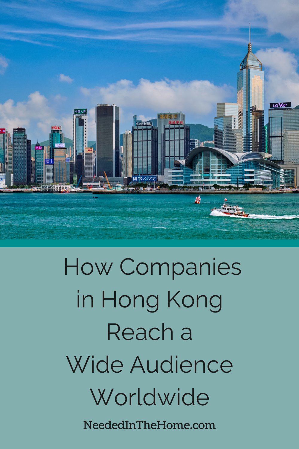 pinterest pin description how companies in hong kong reach a wide audience worldwide city view of hong kong from ocean neededinthehome