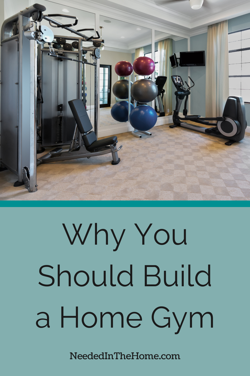pinterest pin description why you should build a home gym exercise equipment in a home bedroom neededinthehome