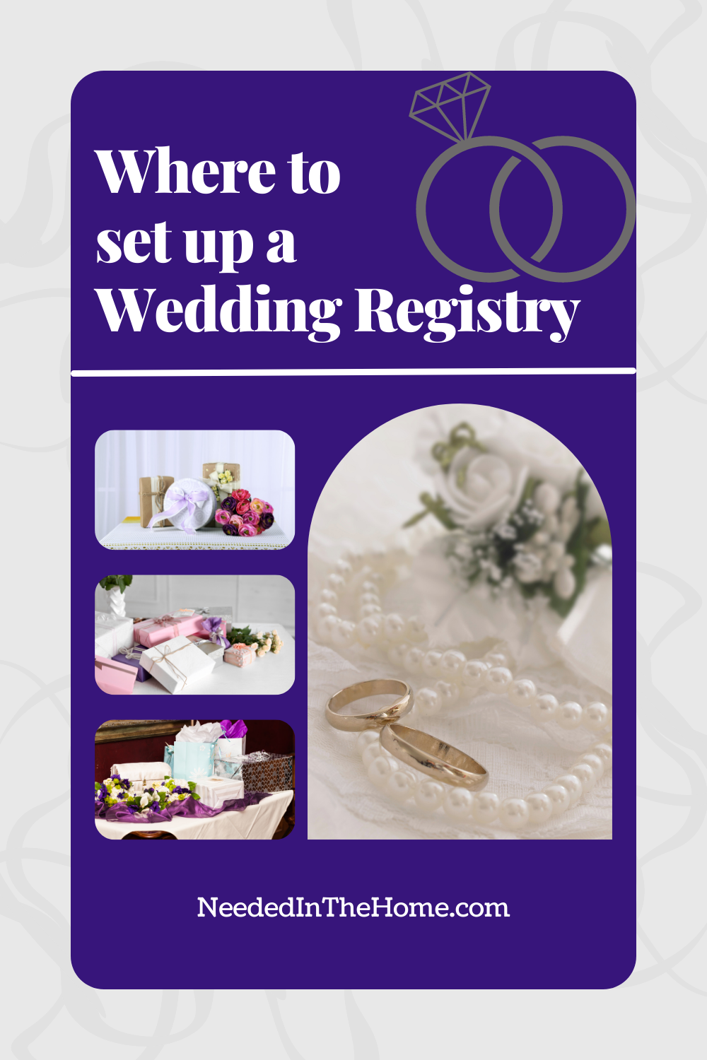 Where To Set Up An Online Wedding Registry NeededInTheHome