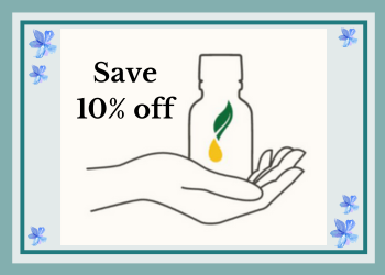 Save 10% off young living oils logo