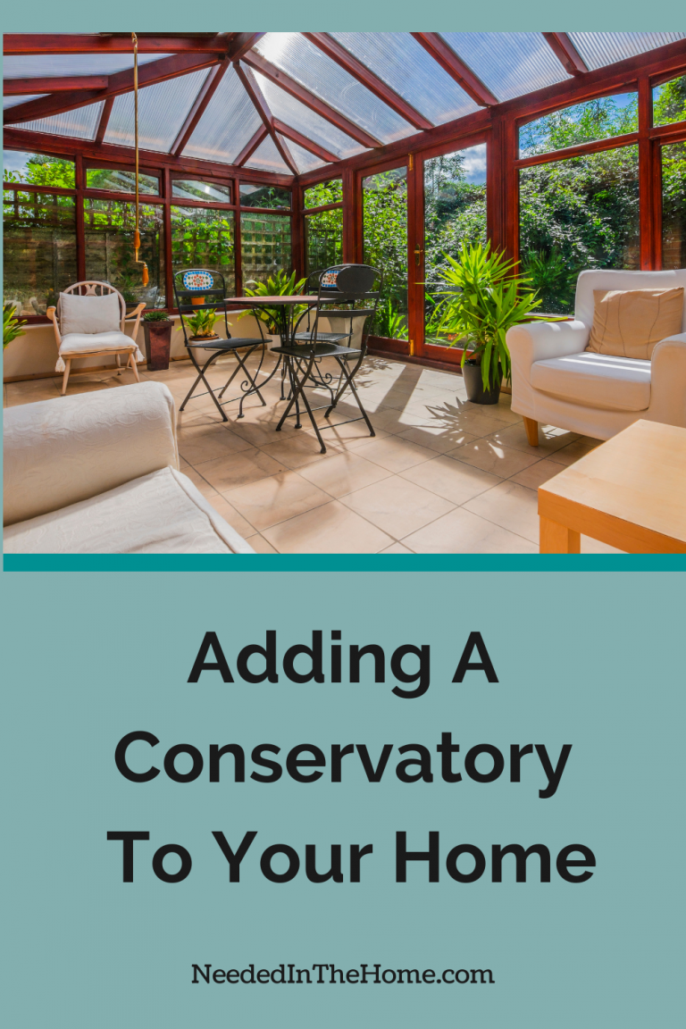 The Pleasure Of Adding A Conservatory To Your Home - NeededInTheHome