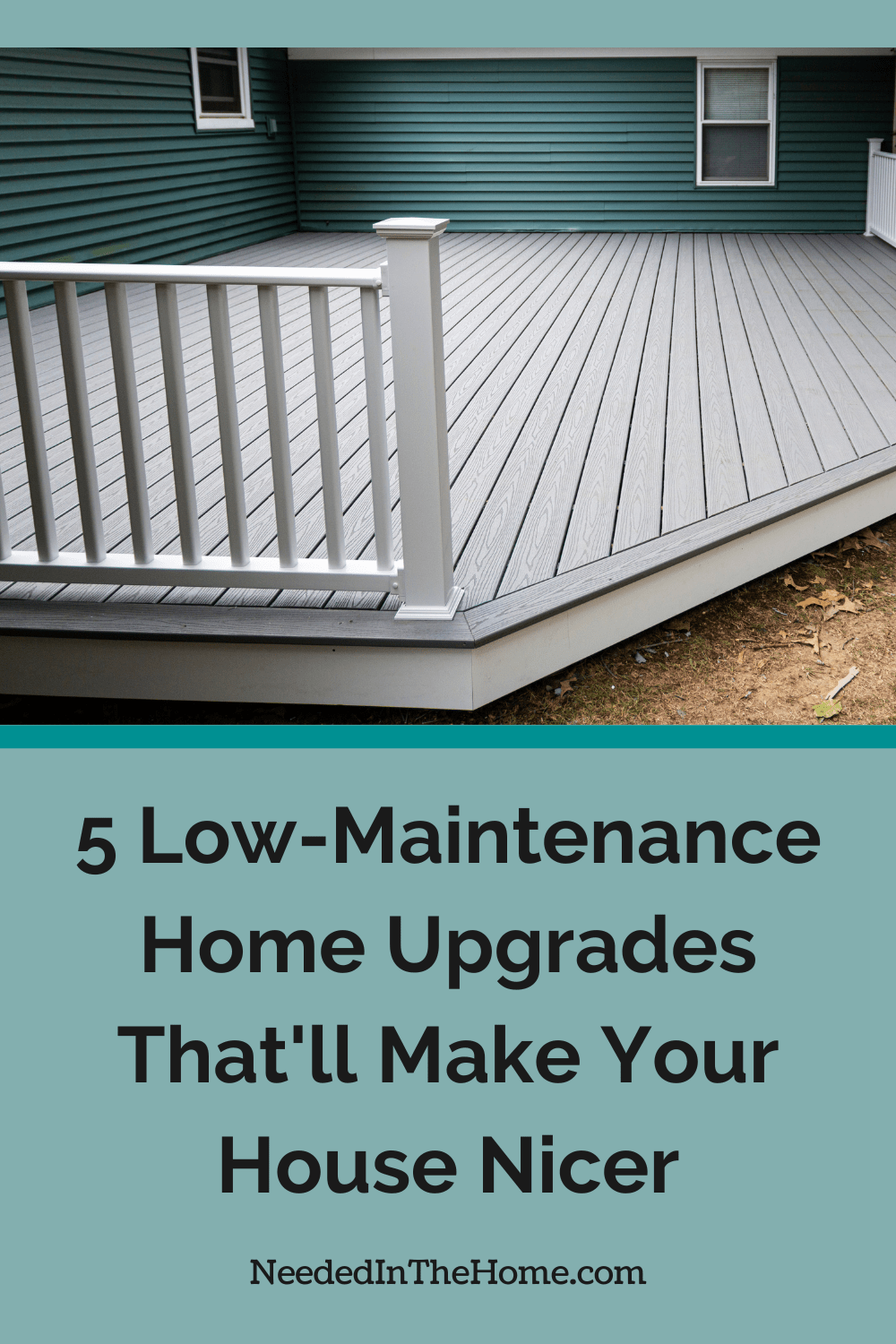 5 Low-Maintenance Home Upgrades That'll Make Your House Nicer