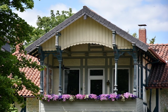 balcony addition on a house