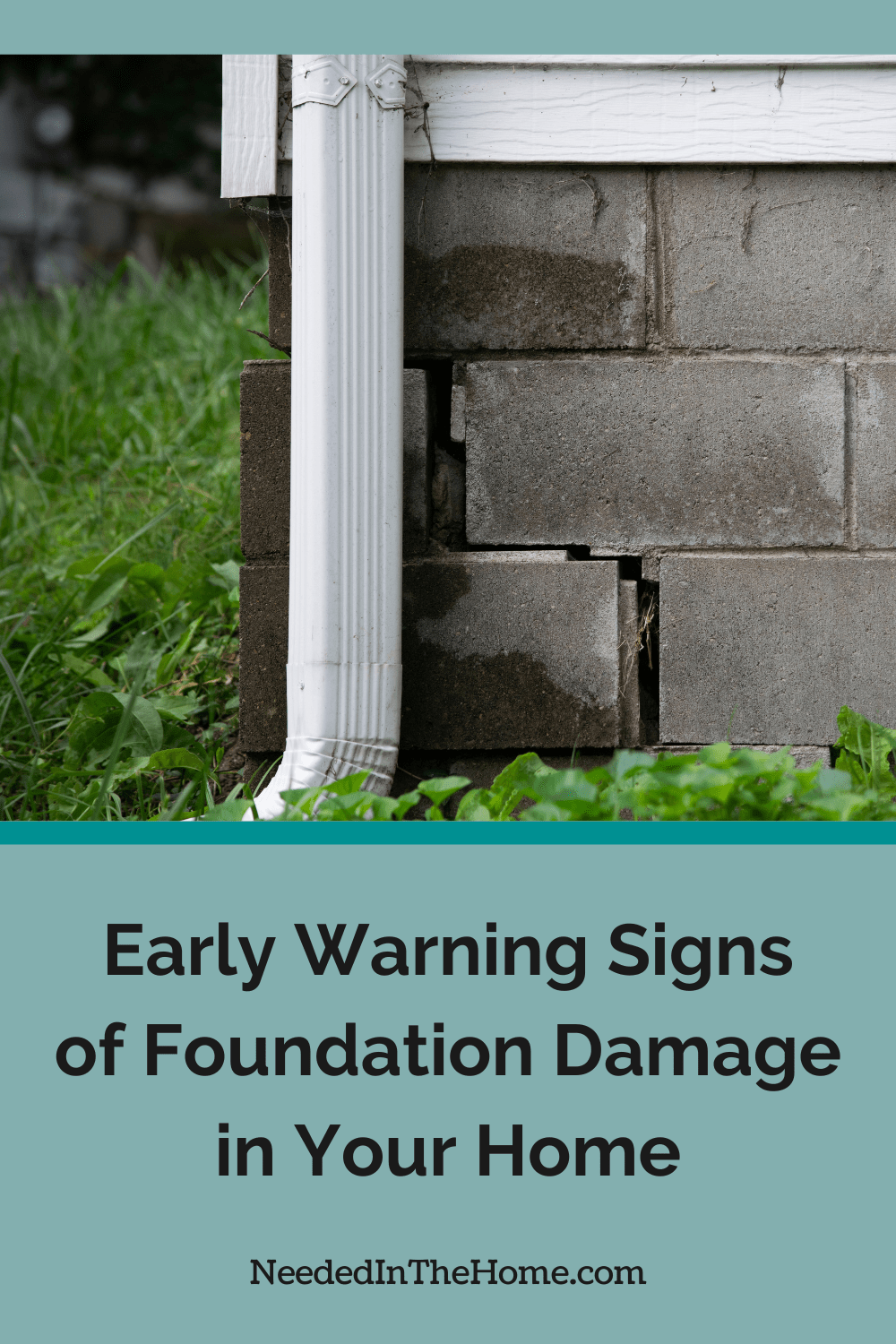 corner of home basement with bricks coming away from foundation early warning signs of foundation damage in your home neededinthehome